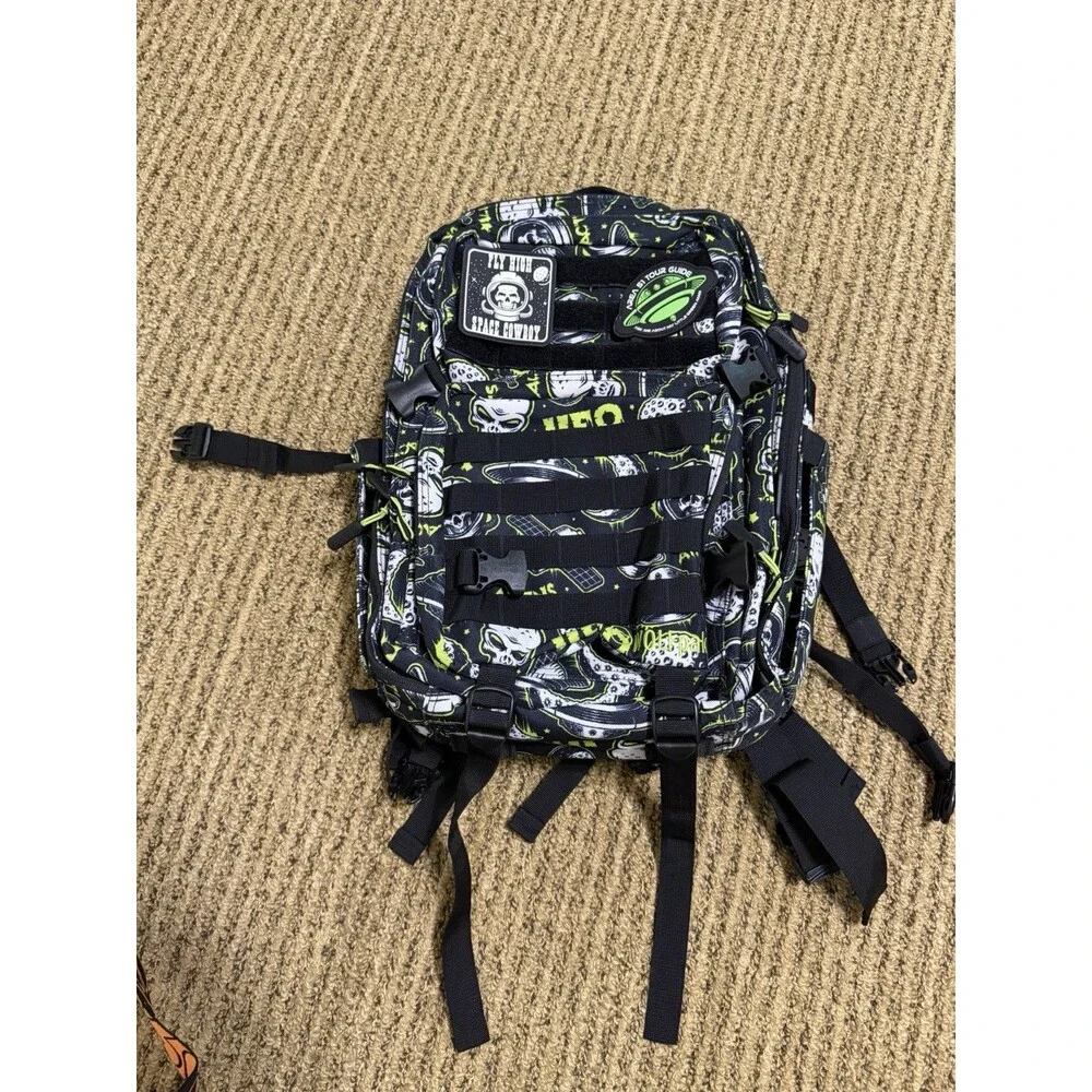 WOLFpak Alien UFO Themed 45l Backpack Space Cowboy